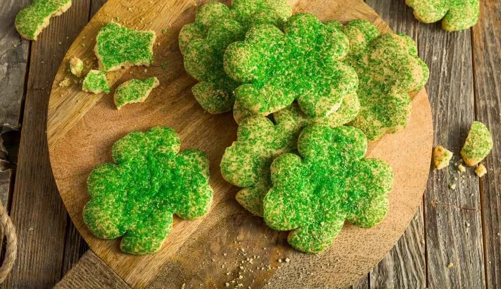 Shamrock-Shaped Cookies