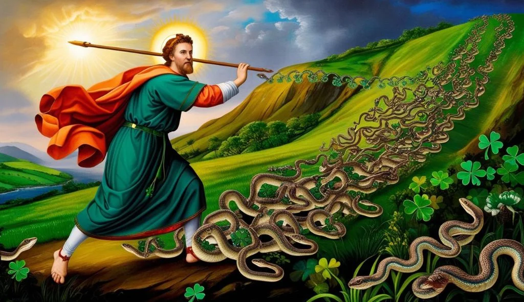 St Patrick snake