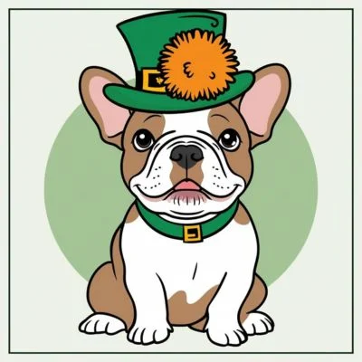 St. Patrick's Day French Bulldog
