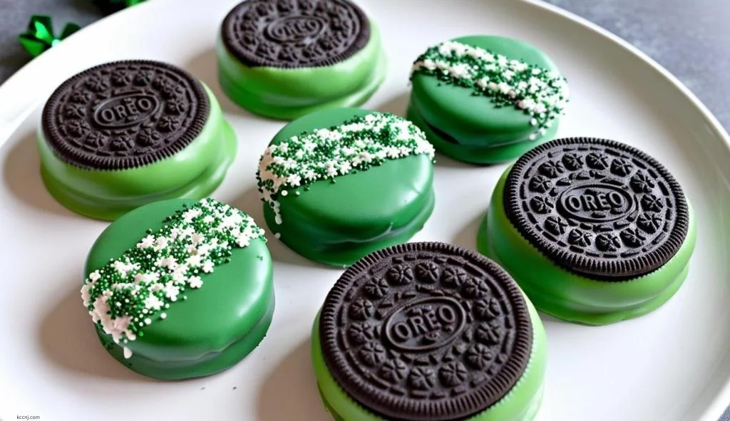 St. Patrick's Day Oreos