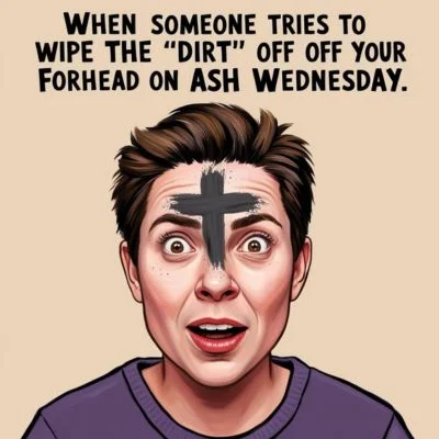 The Ash Wednesday Mix-up